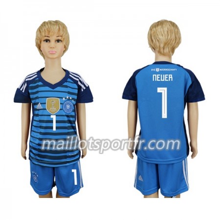 Maillot de Foot Allemagne Neuer 1 Gardien Enfant Domicile Coupe du monde 2018